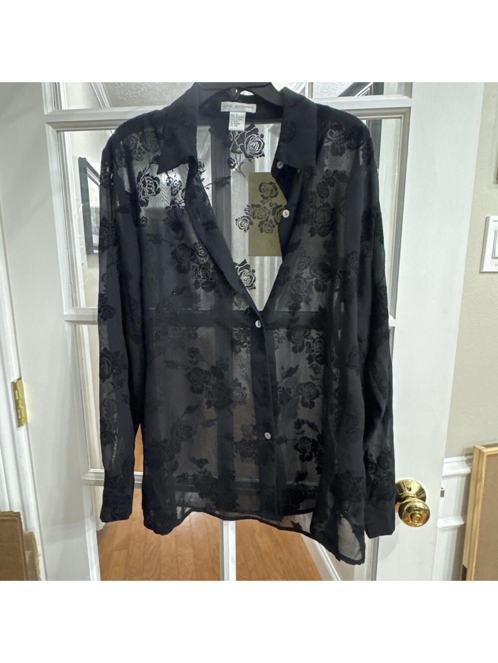 Women's Black Blous